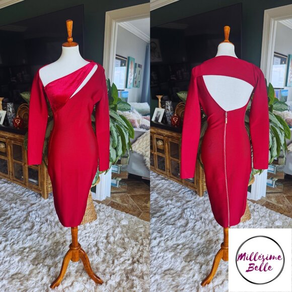 Sultry Red Dress - Picture 1 of 8